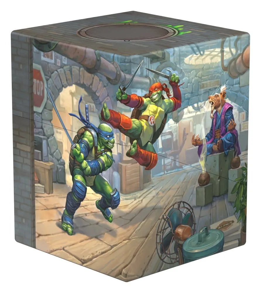 Ultimate Guard RTE Boulder 100+ Magic: The Gathering | Teenage Mutant Ninja Turtles (76 x 75 x 98.5 mm) - Turtle Lair